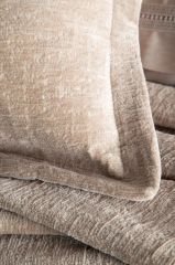 PARIS BEIGE ÇİFT KİŞİLİK NEVRESİM&YATAK ÖRTÜSÜ SET