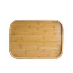 BAMBU DİKDÖRTGEN TEPSİ 46x33x5 CM