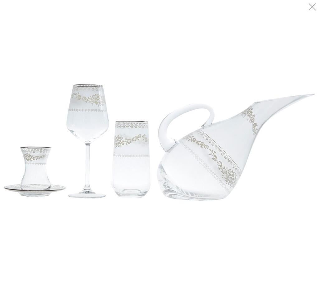 KARACA FINE PEARL LACE 49 PRÇ BARDAK SETİ