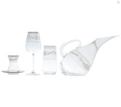 KARACA FINE PEARL LACE 49 PRÇ BARDAK SETİ