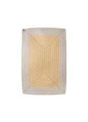 GRİ BAMBU JÜT HALI/PASPAS 90X60CM