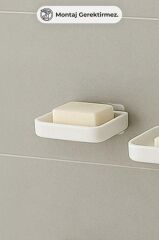 MOLIETTE YAPIŞKANLI KATI SABUNLUK BEYAZ