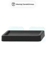 MOLIETTE YAPIŞKANLI KATI SABUNLUK SİYAH