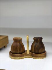 AKASYA STANDLI TUZLUK BİBERLİK SETİ