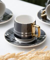 MIRA 6 KİŞİLİK TÜRK KAHVESİ FİNCANI