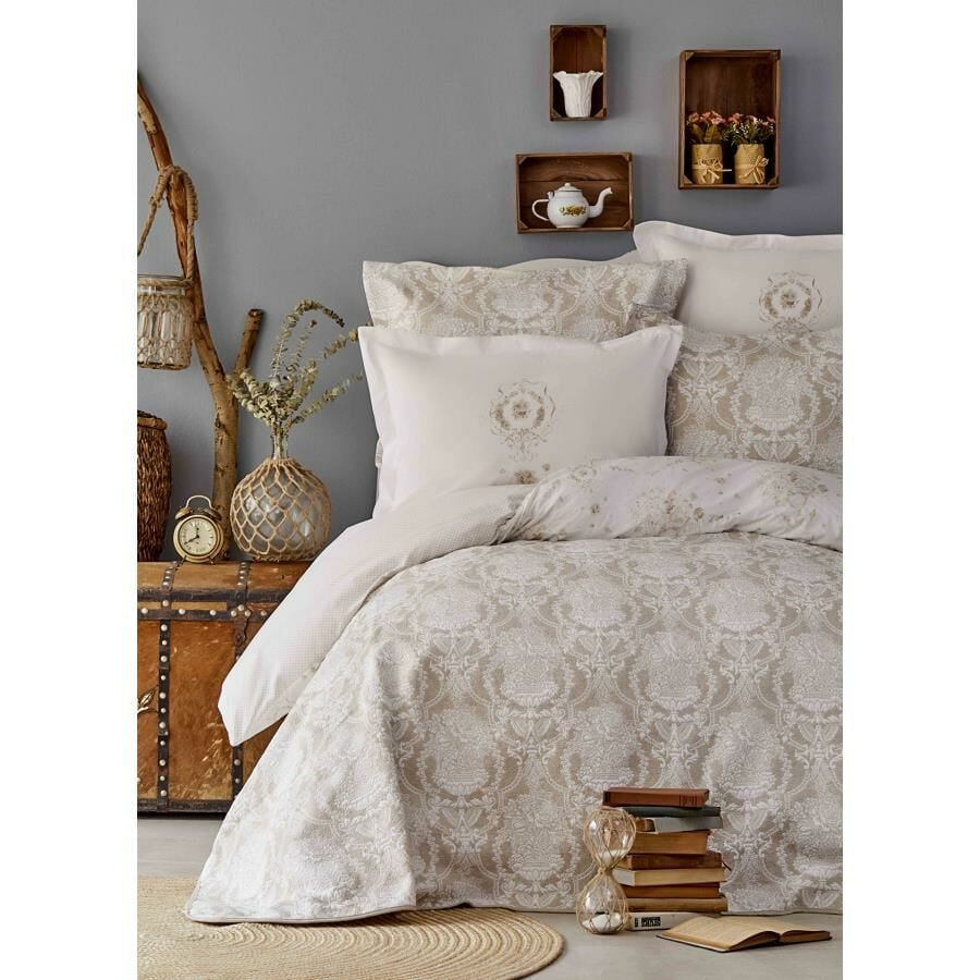 QUATRE DELUXE GOLD ÇİFT KİŞİLİK YATAK ÖRTÜSÜ SET