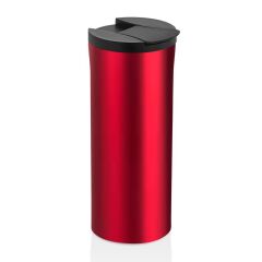 DN3516 KIRMIZI ÇELİK BARDAK TERMOS/MATARA 0,4LT