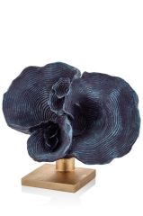 LACİVERT DALGALI MERCAN BIBLO 14X32X26CM