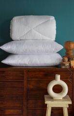 ÇİFT KİŞİLİK YORGAN YASTIK SET 195X215CM