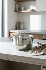 KARAT ÇELİK DERİN TENCERE 24CM