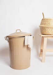 PRİZMA KARAMEL ÇAMAŞIR SEPETİ 55X47X41CM