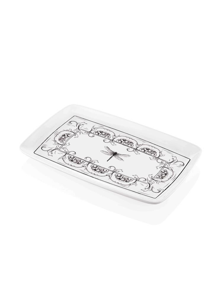 LIBERTE DİKDÖRTGEN SERVİS TABAK 34X25CM