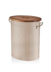 PRİZMA KARAMEL ÇAMAŞIR SEPETİ 54X43X35CM