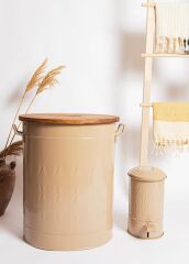 PRİZMA KARAMEL ÇAMAŞIR SEPETİ 54X43X35CM