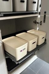 LINEA BOX DÜZENLEYİCİ ORGANİZER 3'LÜ BEJ