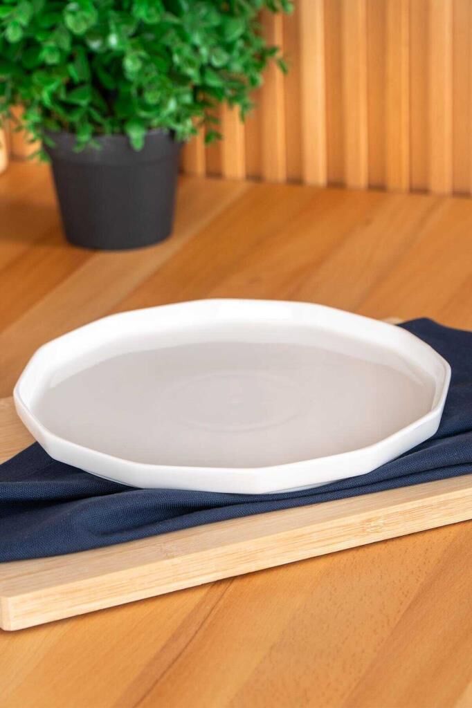 HEXAGON ART TATLI TABAK 21CM