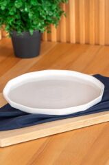 HEXAGON ART TATLI TABAK 21CM