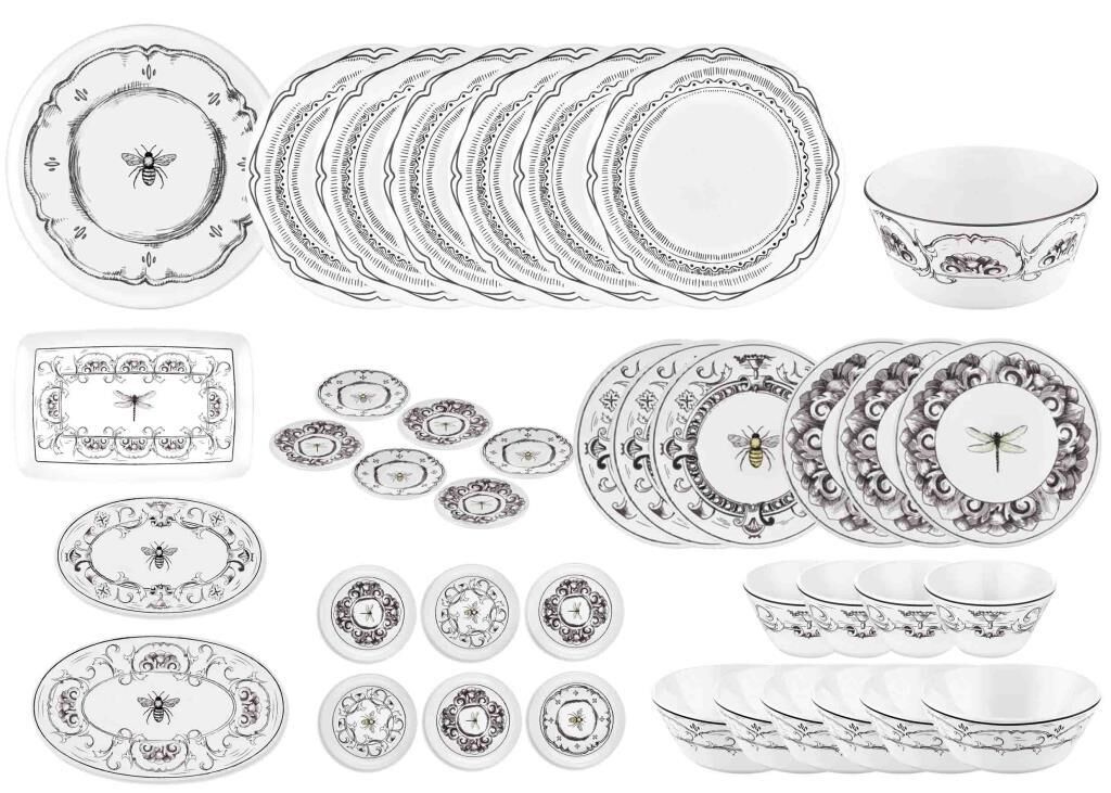 LIBERTE 6 KİŞİLİK 39 PARÇA SERVİS/YEMEK TAKIMI