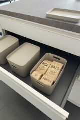 LINEA BOX DÜZENLEYİCİ ORGANİZER 3'LÜ KUM BEJİ