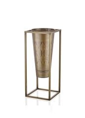 PRİZMA GOLD VAZO&SAKSI 70X30X30CM