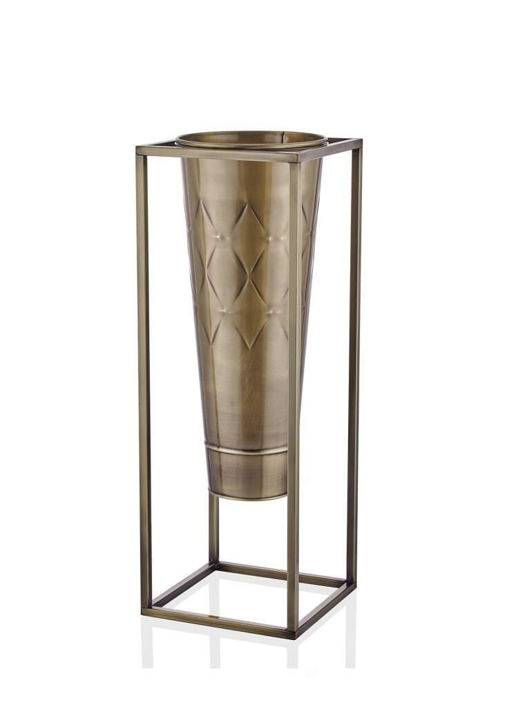 PRİZMA GOLD VAZO&SAKSI 80X30X30CM
