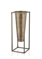 PRİZMA GOLD VAZO&SAKSI 80X30X30CM
