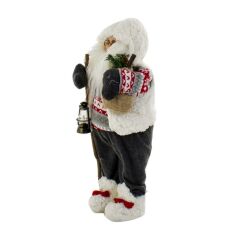 BEYAZ YELEKLİ NOEL BABA 50cm
