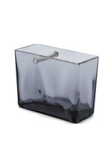 BİGA 5 PARÇA BANYO SETİ ŞEFFAF SİYAH