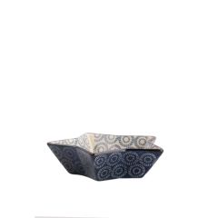 ORIENT LACİVERT 6'LI YILDIZ KASE/ÇEREZLİK 11CM