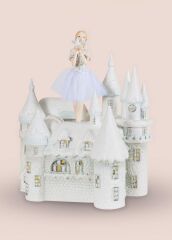 KALE VE BALERİN LED IŞIKLI MÜZİK KUTUSU 30X26X19CM