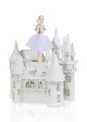 KALE VE BALERİN LED IŞIKLI MÜZİK KUTUSU 30X26X19CM