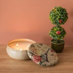 METAL KUTULU KOKULU MUM 11X4CM