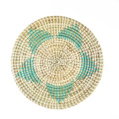 RENKLİ HASIR DUVAR DEKOR 40X6CM