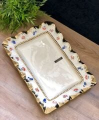FLOWER AVANGARD DİKDÖRTGEN SUNUM TABAK