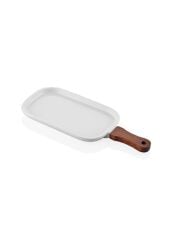 WOODY PORSELEN SERVİS/SUNUM TABAK 35X15CM