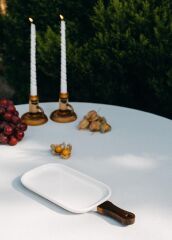 WOODY PORSELEN SERVİS/SUNUM TABAK 35X15CM