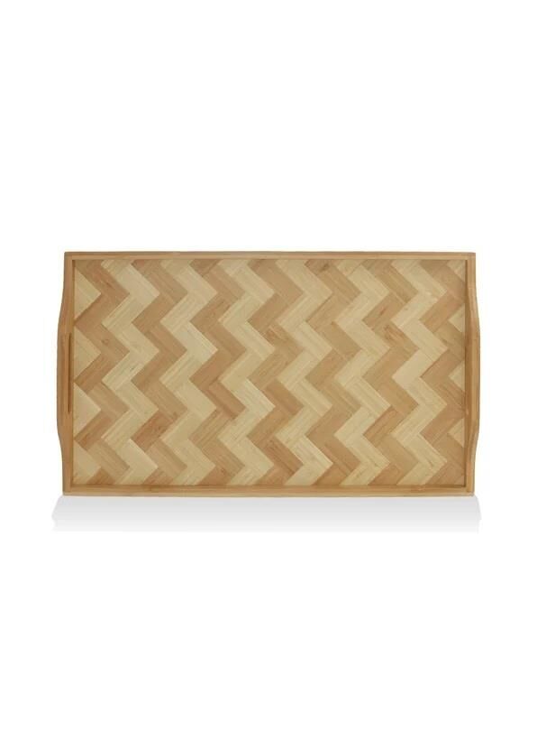 WICKER KATLANIR KEYİF TEPSİ 50X30CM