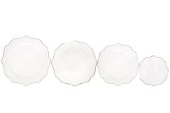 GOLD 6 KİŞİLİK 24 PARÇA YEMEK TAKIMI