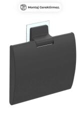 MOLIETTE YAPIŞKANLI TUVALE KAĞITLIK ANTRASİT GRİ