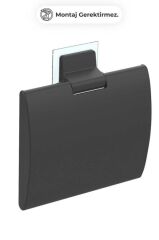MOLIETTE YAPIŞKANLI TUVALE KAĞITLIK ANTRASİT GRİ