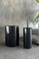 FLORES 2 PARÇA BANYO SETİ SİYAH