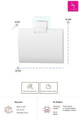 MOLIETTE YAPIŞKANLI TUVALE KAĞITLIK BEYAZ