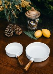 WOODY PORSELEN SERVİS/SUNUM KASE 27X15CM