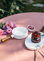 WOODY PORSELEN SERVİS/SUNUM KASE 27X15CM