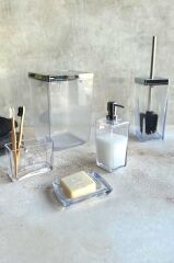 BİGA 5 PARÇA BANYO SETİ ŞEFFAF