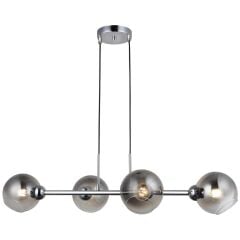 BOLET KROM 4'LÜ SIRALI AVİZE