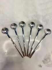 İSTİRİDYE GÜMÜŞ 6'LI ÇAY KAŞIK