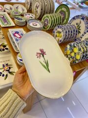 PURE FLEUR KAYIK TABAK DESEN2 25CM