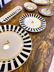 BLACK BUTTERFLY 6 KİŞİLİK 38 PARÇA KAHVALTI SETİ