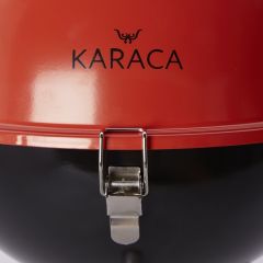 KARACA KISA AYAKLI BARBEKÜ KIRMIZI